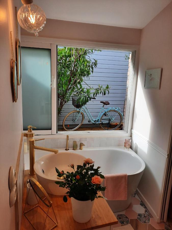 Charmant Logement T2 A 2 Pas De La Mer Granville Buitenkant foto